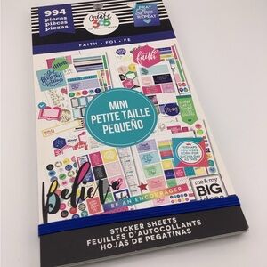 New Create 365 The Happy Panner Sticker Sheets Faith Theme